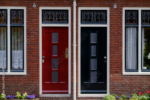 Typische Hausfassade in Holland