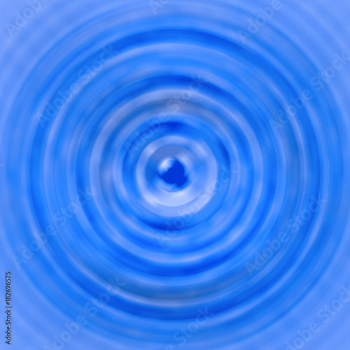 Blue circle background