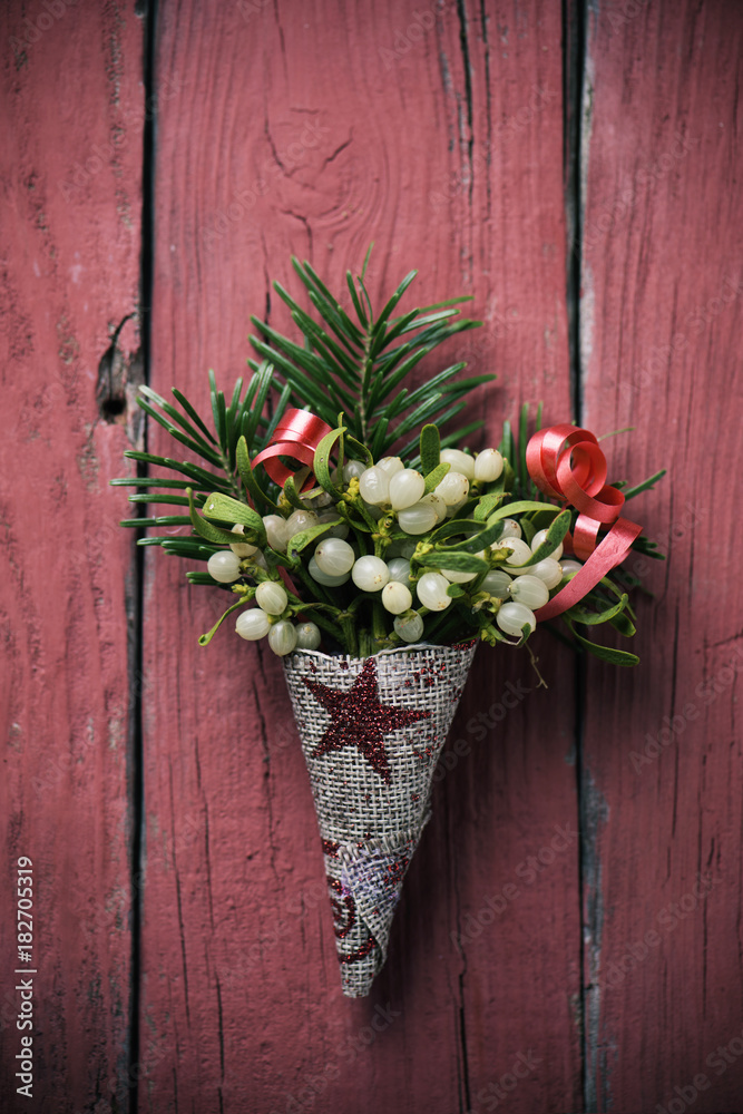 bunch of mistletoe bunch of mistletoe