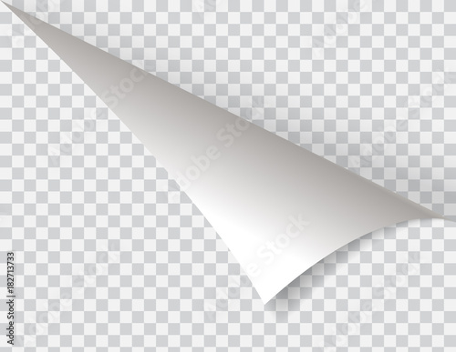 Shape of bent angle is free for filling. Vector Illustration.
