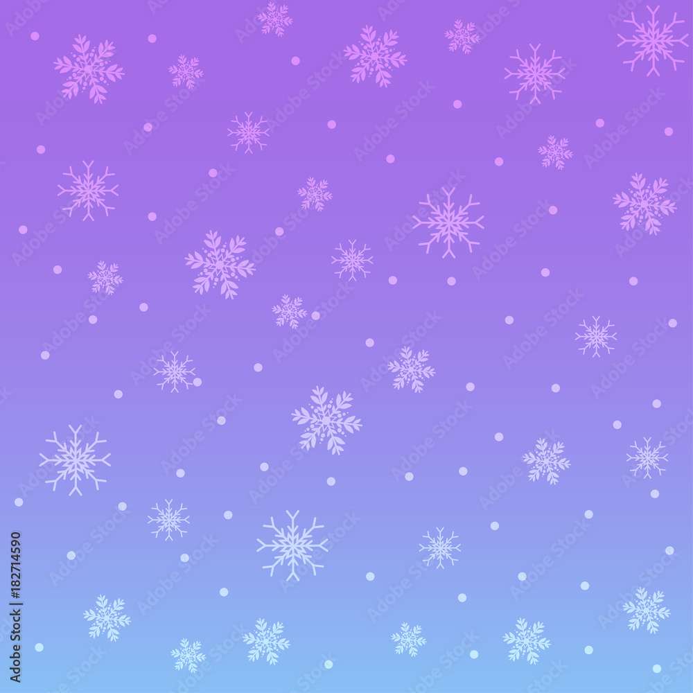 purple snowflake wallpaper