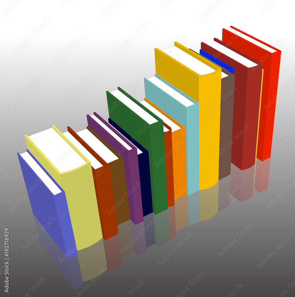Fototapeta premium books