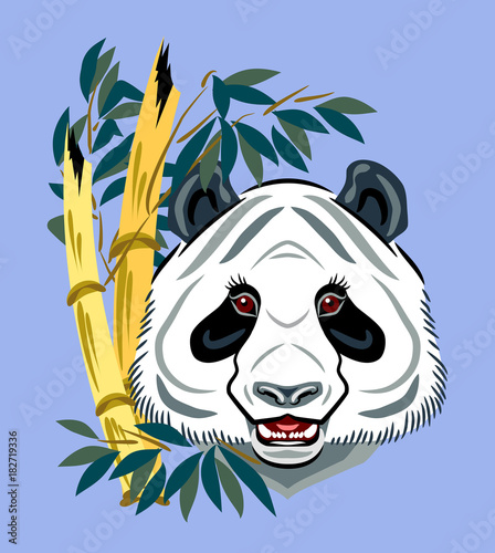 Fototapeta Naklejka Na Ścianę i Meble -  Panda and bamboo