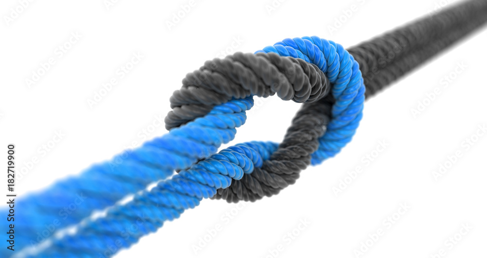 already knotted ties