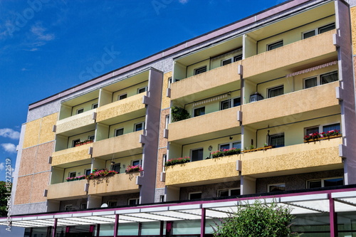 Zwickau, Sanierter Plattenbau