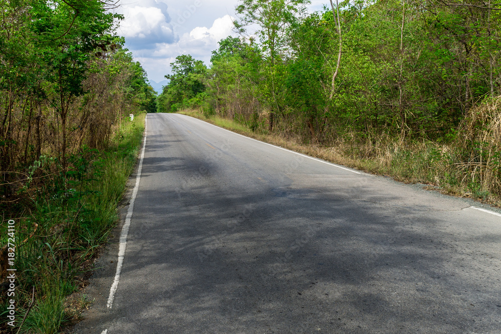 Obraz premium Serpentine road