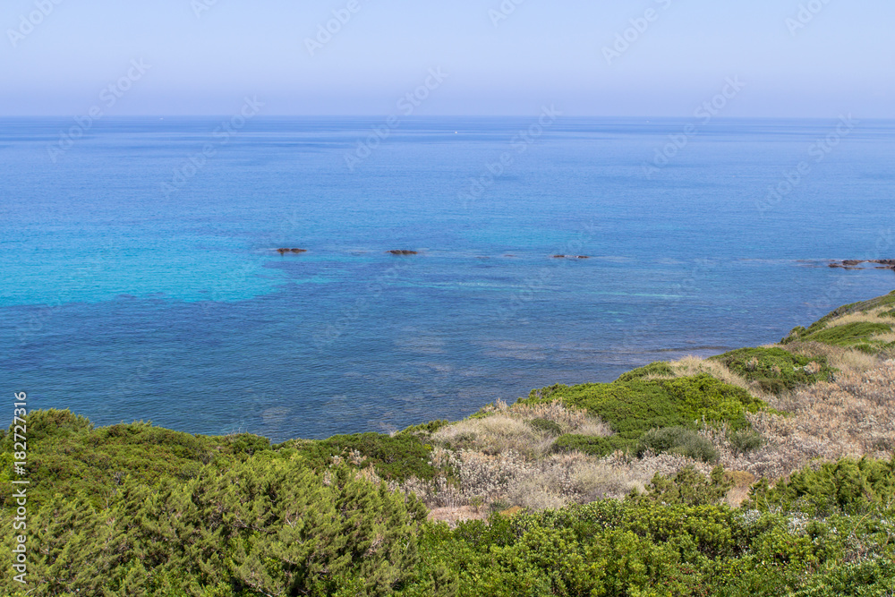 Lagoon at Costa Smeralda, Sardinia, Italy