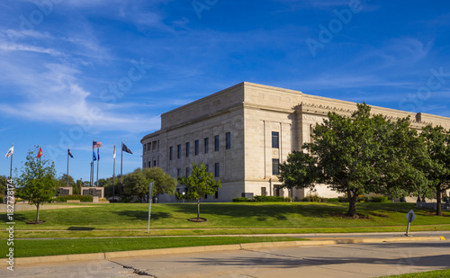 Oklahoma Judicial Center in Oklahoma City © 4kclips