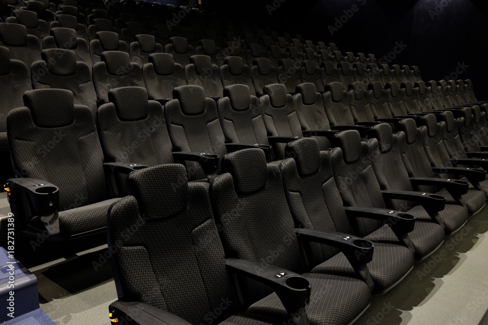 Obraz premium empty movie theater