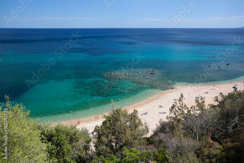 Fototapeta Naklejka Na Ścianę i Meble -  Cala Gonone beach, Sardinia, Italy