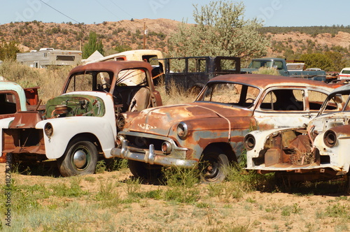 arizona junk yard rust vintage