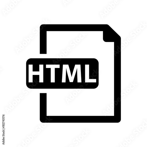 HTML File Icon