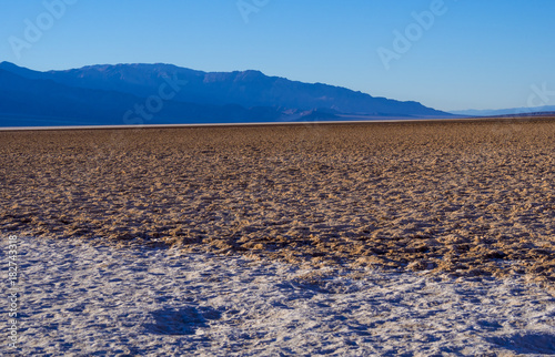 Badwater Salt lake at Death Valley California