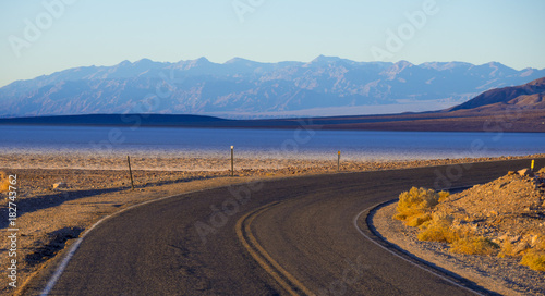 Death Valley National Park - desert road
