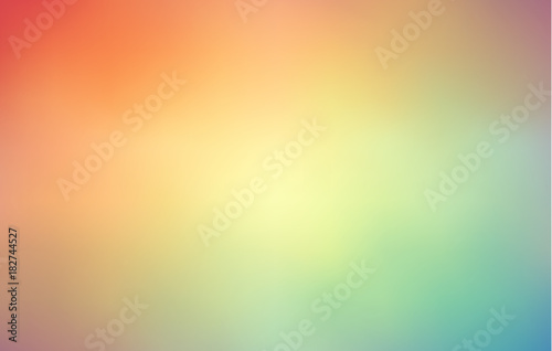 Colorful Blurred background made with gradient mesh photo