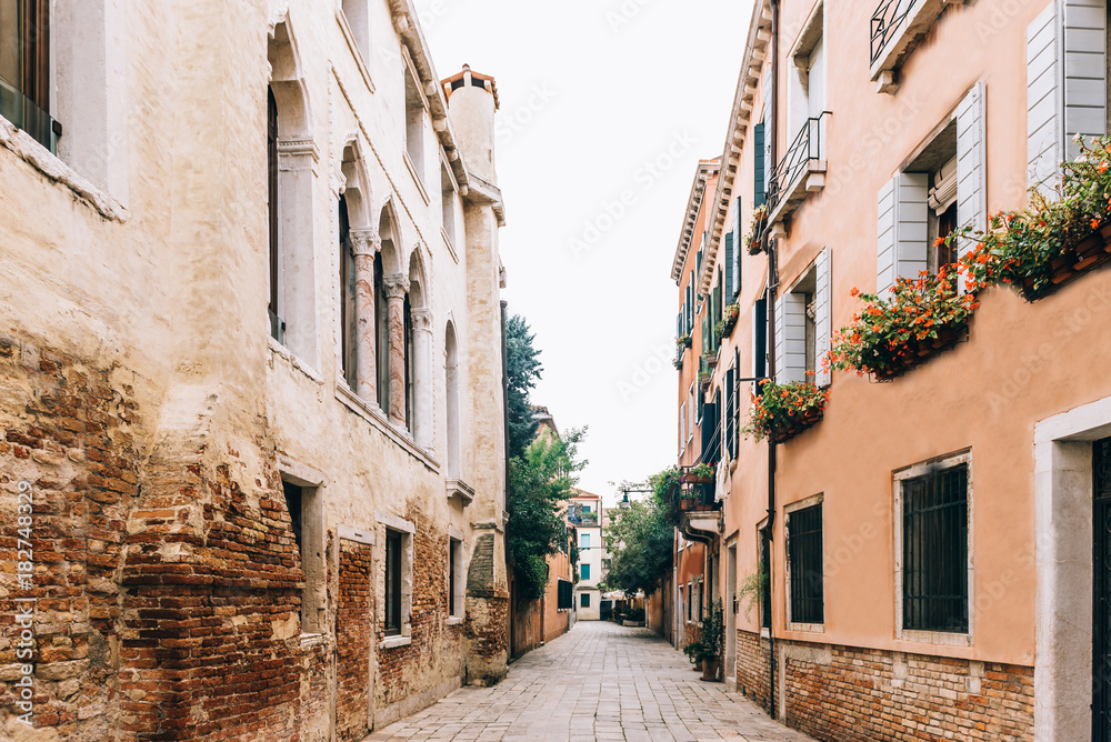 Fototapeta premium tourist routes of the old Venice