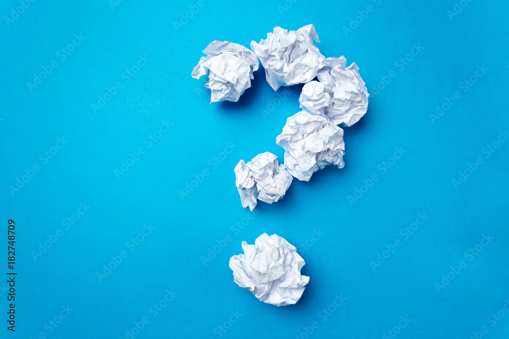 ball of white paper ball of white paper