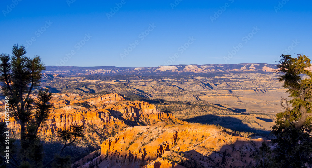 Wonderful Scenery at Bryce Canyon National Park in Utah