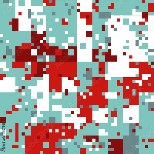 Christmas Pixel Pattern