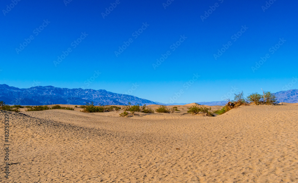 Sand Dunes at Death Valley National Park - Mesquite Flat Sand Dunes
