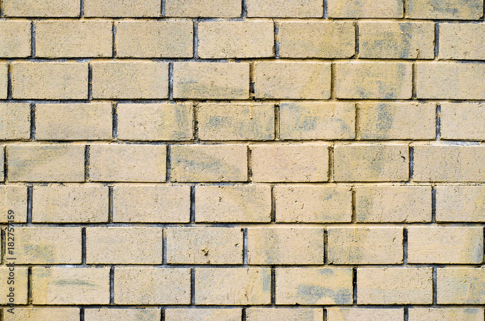 brick yellow wall backgraund brick yellow wall backgraund