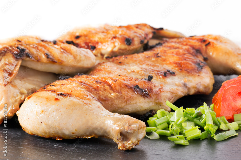 Roast chicken with vegetables Roast chicken with vegetables