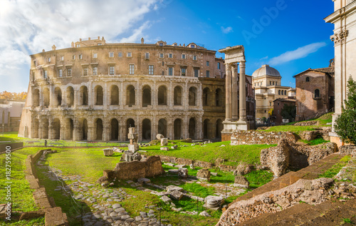 Theatre of Marcellus in Rome, Italy. photo
