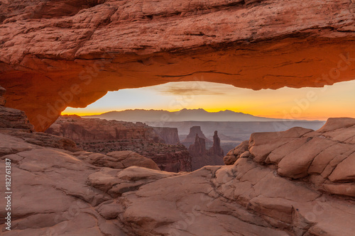 Sunrise at Mesa Arch Moab Utah