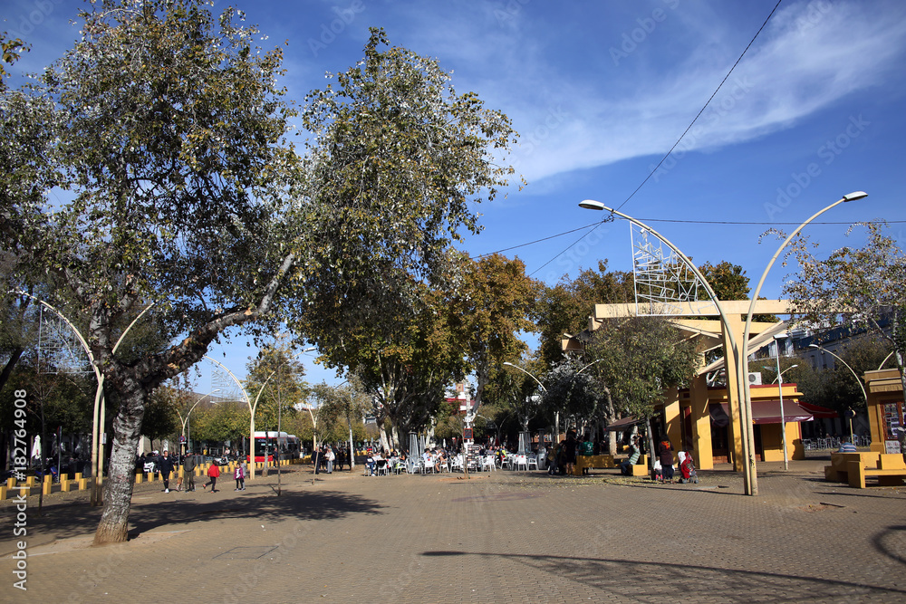 Naklejka premium Platz Alameda de Hercules