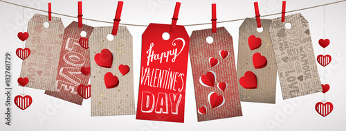 Happy Valentines Day banner