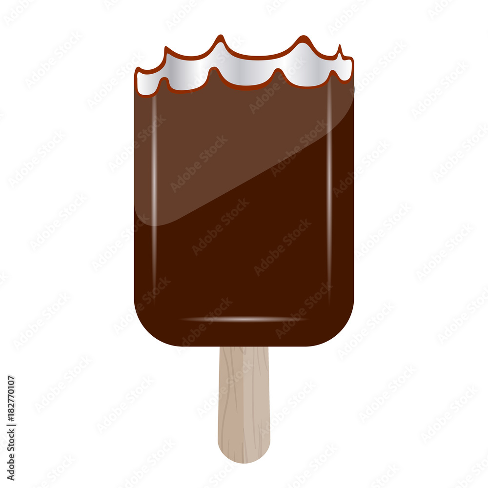 Isolated popsicle illustration Isolated popsicle illustration