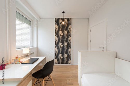 Interior of a student room