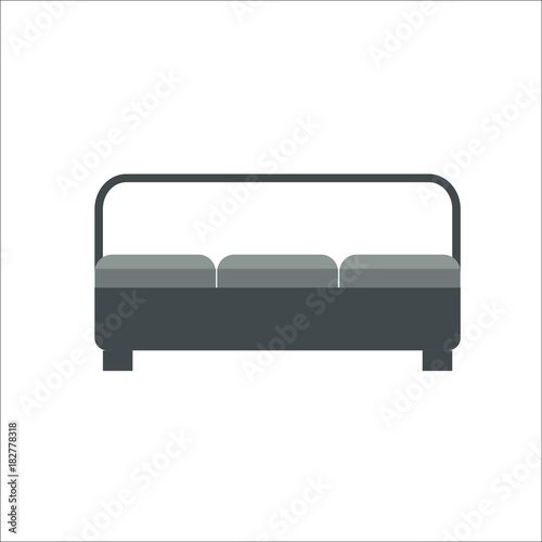 Sofa icon. Vector illustration
