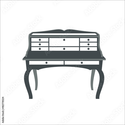 Dresser icon. Vector illustration