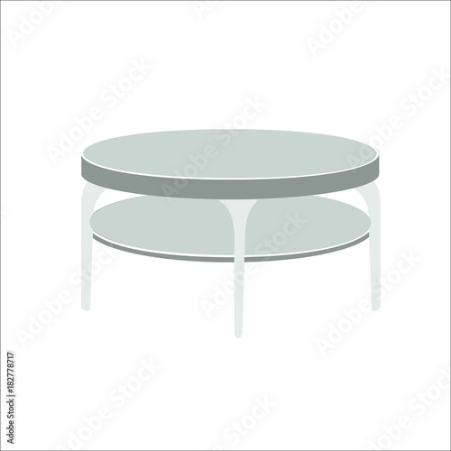 Table icon. Vector illustration