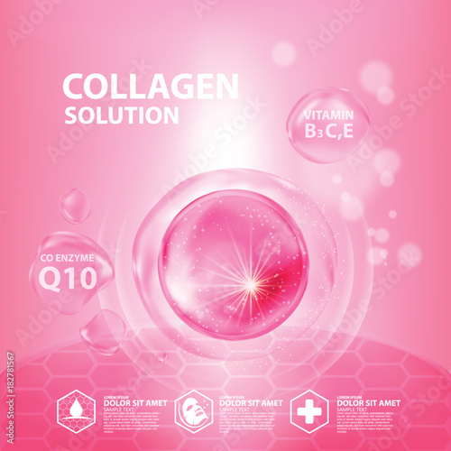 Collagen Serum Skin Care Cosmetic