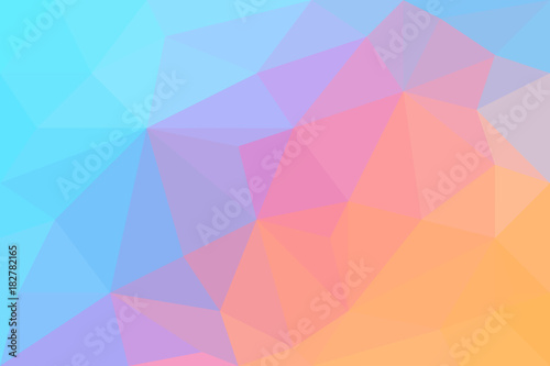 pastel abstract polygonal background