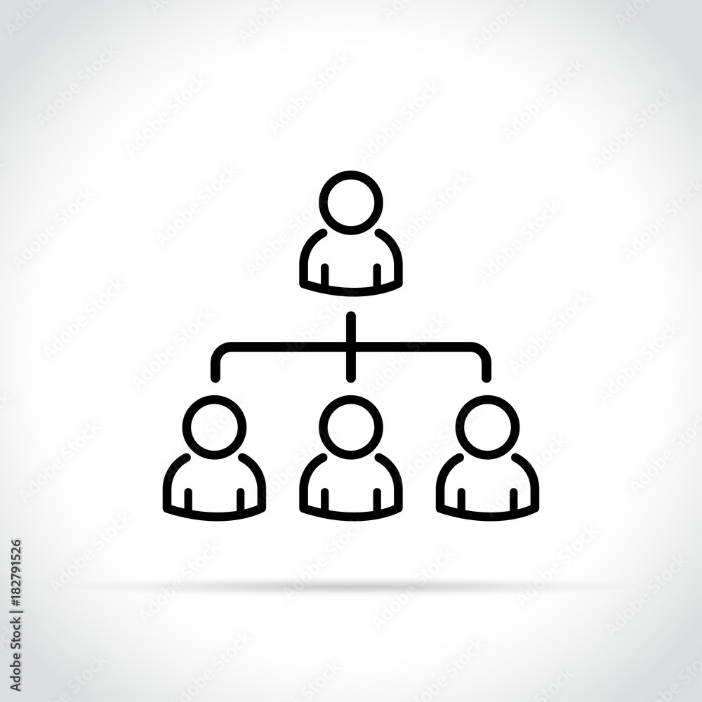 people icon on white background people icon on white background