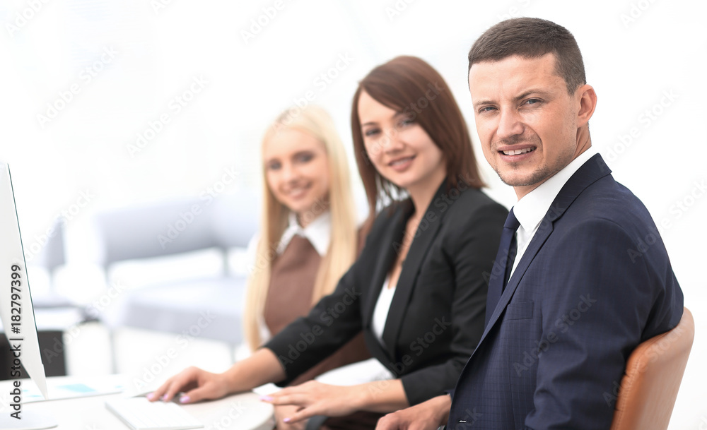closeup of business people sitting at a meeting the conference room. closeup of business people sitting at a meeting the conference room.