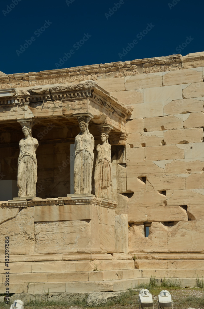 parthenon in Athens greece ancient monuments caryatids parthenon in Athens greece ancient monuments caryatids