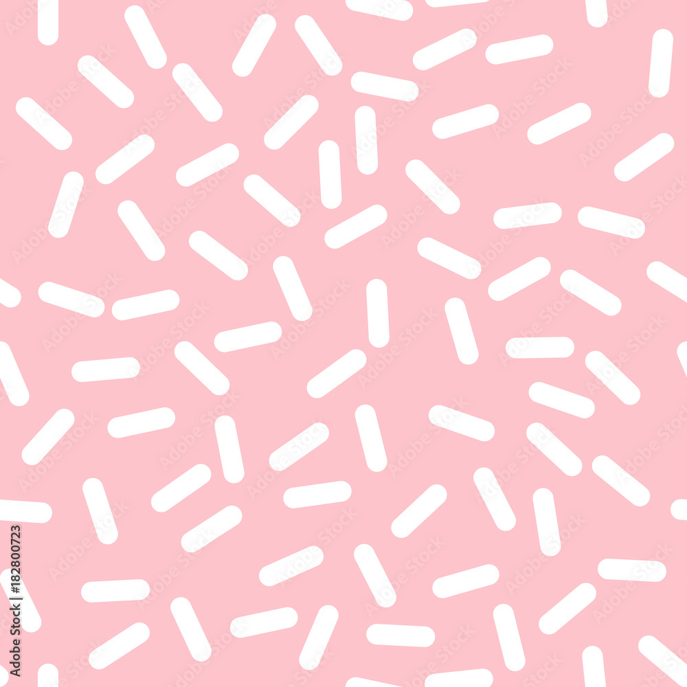 Retro Seamless Pattern in Memphis Style Design Retro Seamless Pattern in Memphis Style Design