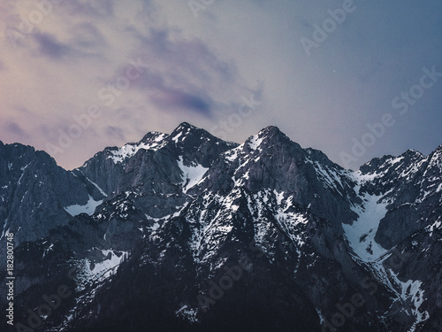 Wilder Kaiser zum Sonnenaufgang photo