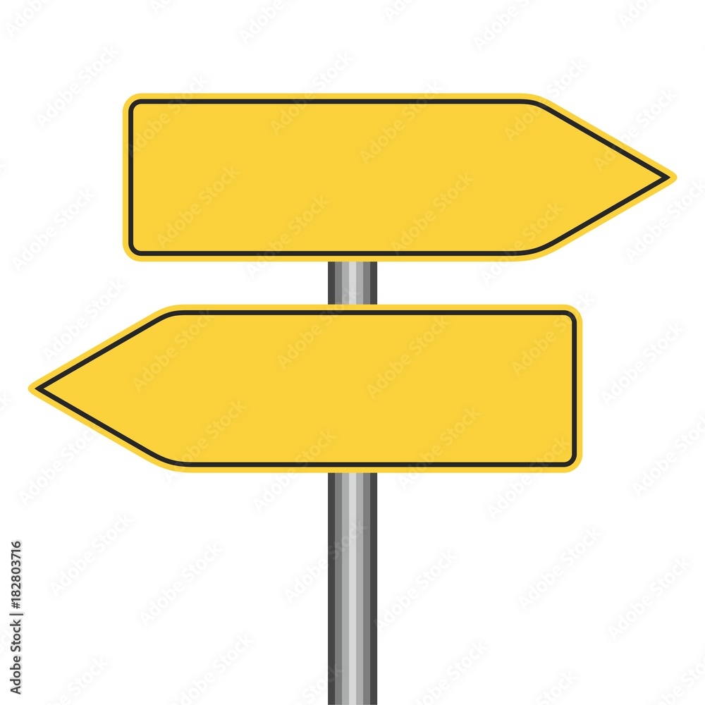 Road sign vector icon, Vector Blank Road Sign Road sign vector icon, Vector Blank Road Sign