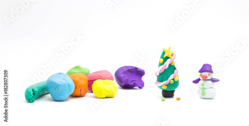 plasticine xmas set