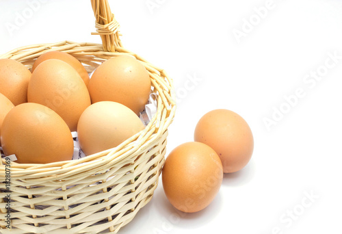 eggs in basket