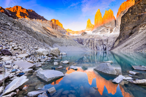 Torres del Paine, Patagonia, Chile photo