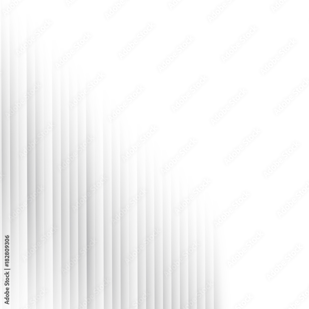Obraz premium Simple Vertical Shadow Lines Vector Background - Decorative Minimal Illustration