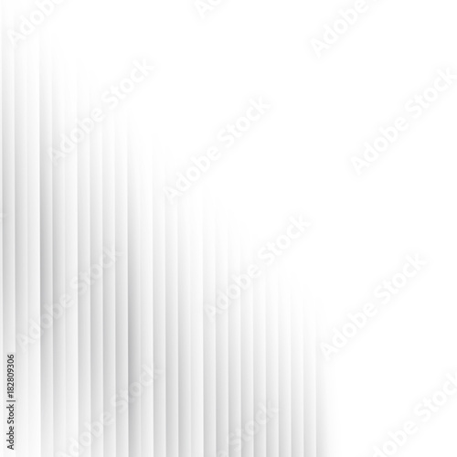 Simple Vertical Shadow Lines Vector Background - Decorative Minimal Illustration