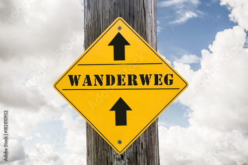 Schild 271 - Wanderweg