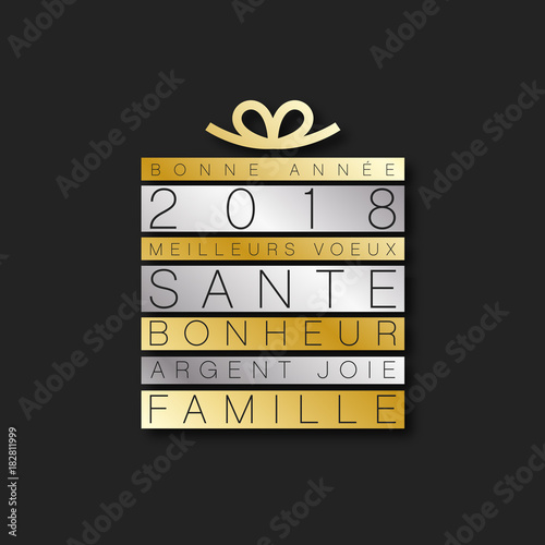 bonne année 2018